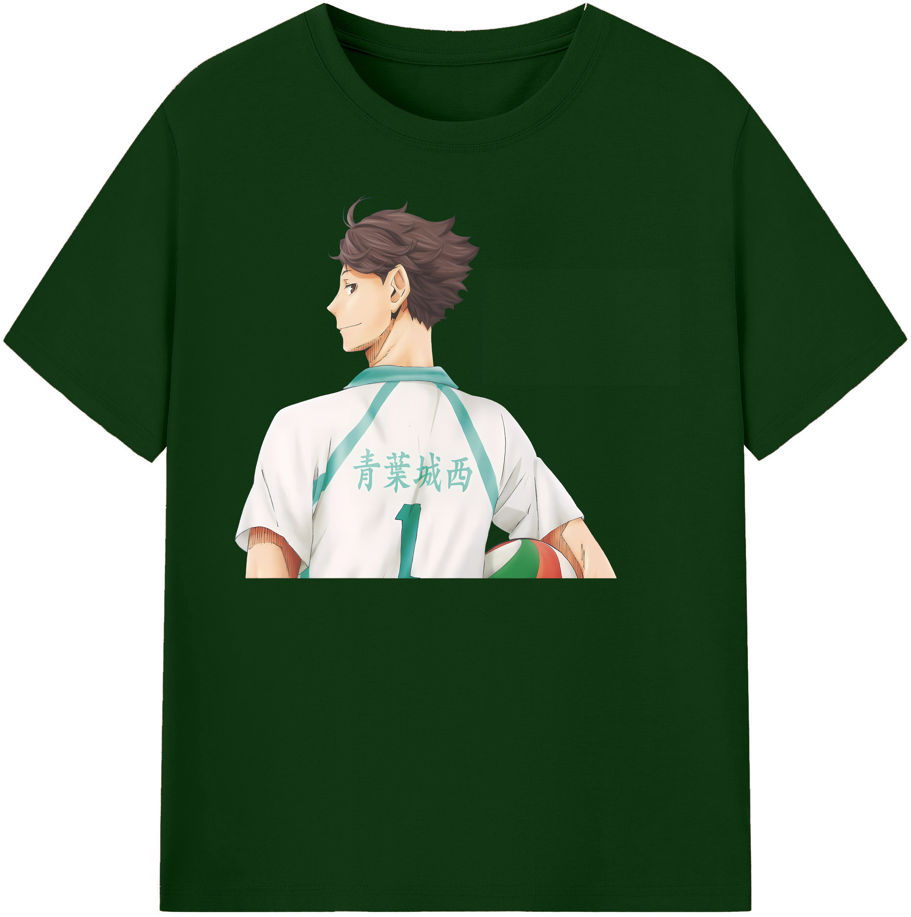 （画像用） ハイキュー!! Haikyu!! 綿100％半袖Tシャツ（フロントプリント）